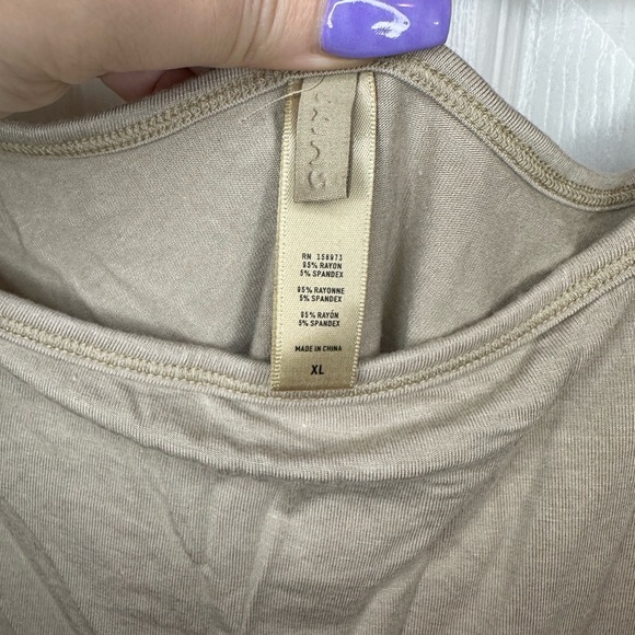NWOT SKIMS Sleep Tank Taupe sz. XL (fits like M) - Picture 3 of 3